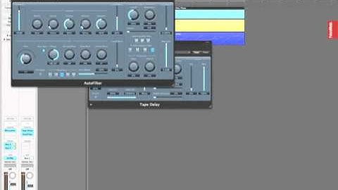 Creative filter effects in Logic Pro 9: Autofiltered Delays