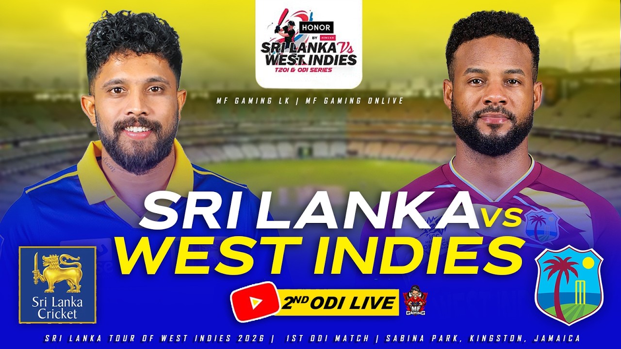 🔴 LIVE | Sri Lanka Vs West Indies 2nd ODI | Sri Lanka Tour Of West Indies 2026 | Cricket 26