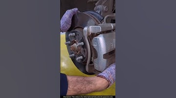 Mazda 9 Front Brake Service  Complete Pads & Rotor Replacement Guide #shortsfeed #BrakeService  #DIY