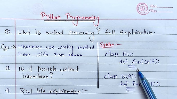 Python Method Overloading