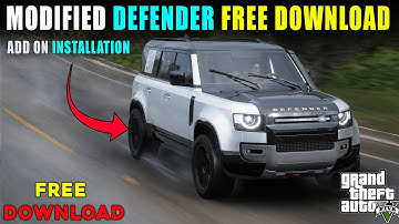 HOW TO DOWNLOAD & INSTALL LAND ROVER DEFENDER | GTA 5 | EASY | STEP BY STEP || INDIAN GTA