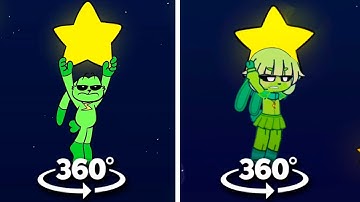 360º VR Smiling Critters cardboard voicelines animated (Complete) || Hoppy Hopscotch