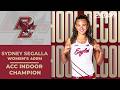 Boston College's Sydney Segalla wins the ACC Women's Indoor 400M | 2026 ACC Indoor Championship