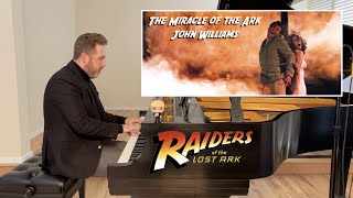 John Williams: The Miracle of the Ark | Raiders of the Lost Ark (piano cover with film)