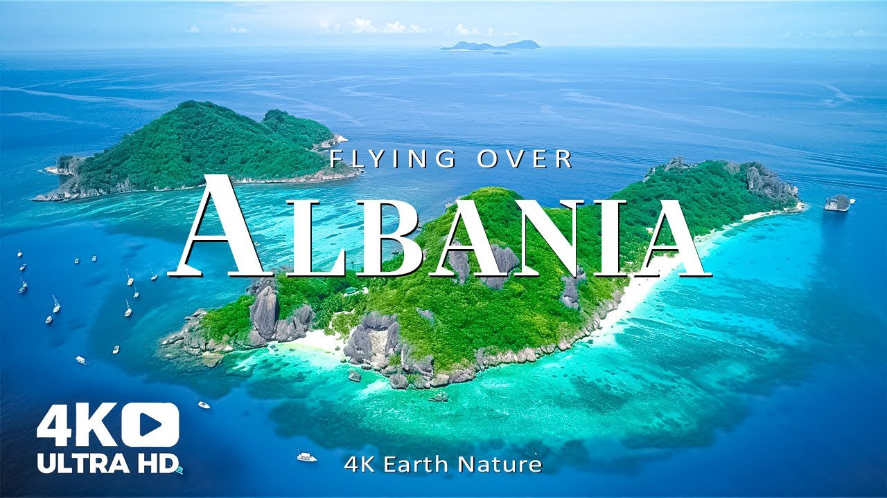 Albania 4k earth nature relaxing music along with beautiful nature