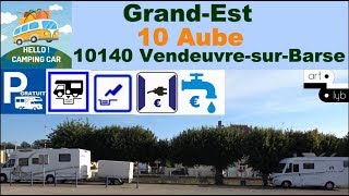 10 Aire camping-car Vendeuvre-sur-Barse Hello!camping-car
