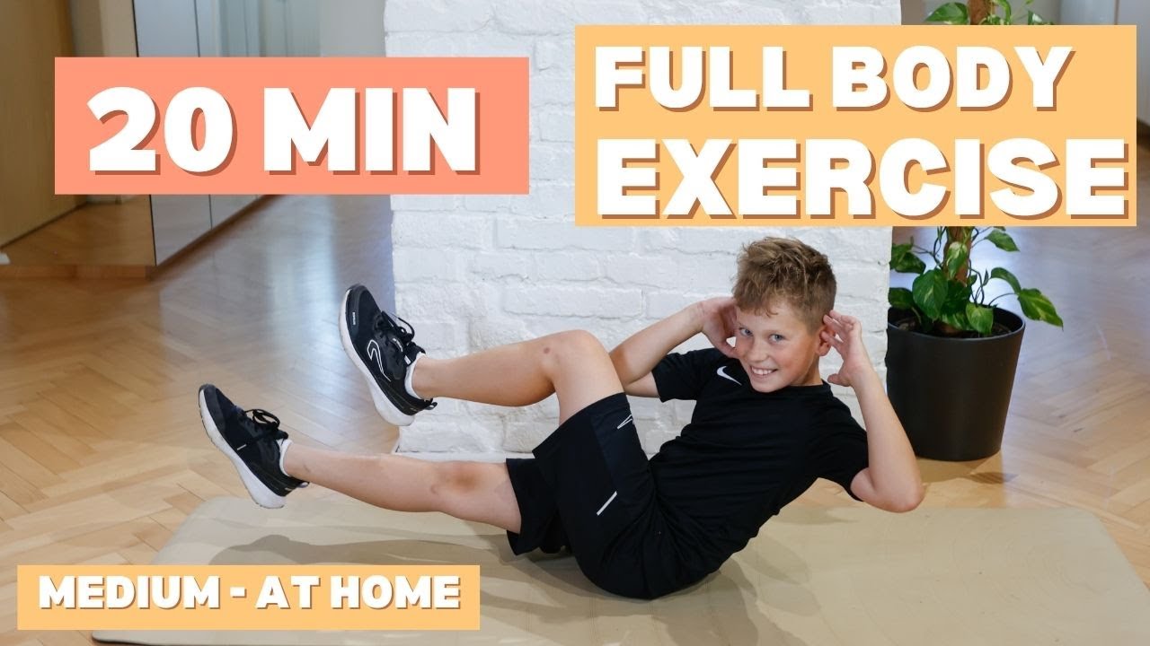 20 Min FULL BODY | For Kids at home
