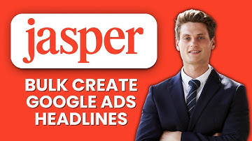 NEW! How to Bulk Create Google Ads Headlines with Jasper AI (2025) 🔑 | AI-Powered PPC Copywriting