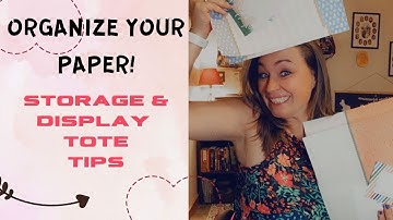 Storage & Display Tote from Creative Memories (Yes you can be Organized!)