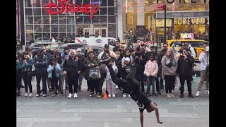 Welcome to New York City💝🗽🇺🇸 Times Square Show💃#dance #timessquare#nuanpainy#nyc #usa #dancers