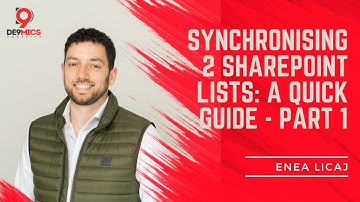 Synchronise 2 SharePoint Lists: A Quick and Easy Guide - Part 1