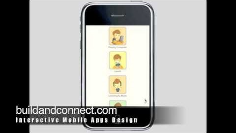 Interactive mobile apps design