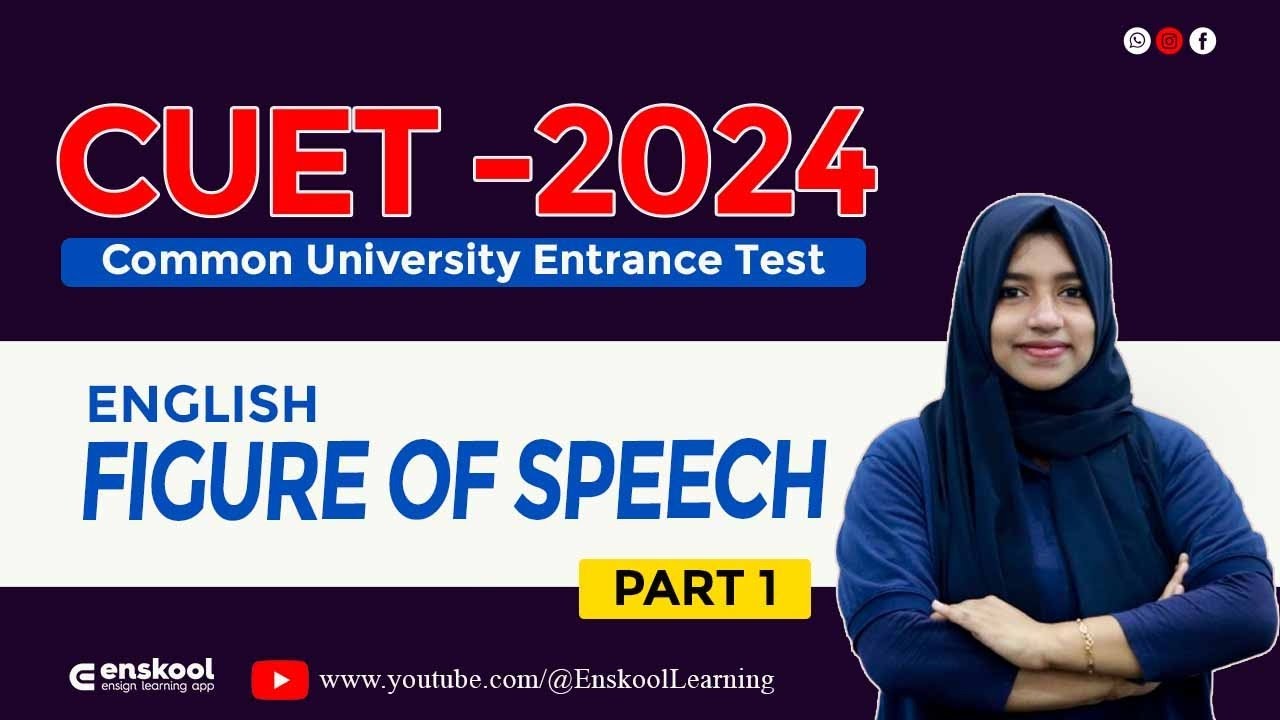 CUET - 2024 | ENGLISH | Figure Of Speech - YouTube