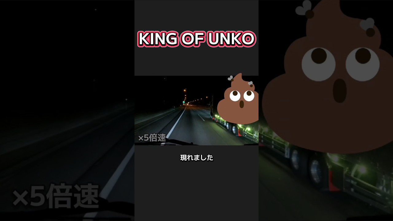 【KING OF UNKO】俺様ルールなトラック #運転マナー