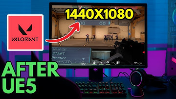 How To Get True Stretched on Valorant (1440x1080 After UE5 Update)