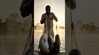 🔥 Ultimate Big Fish Catch! Fisherman Catches Giant Rohu &amp; Catla and Sells in Village Market 🎣🐟