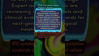 FDA Convenes Gene Therapy Panel #USA #UsaPolitics