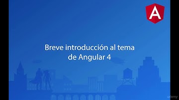 Introducción al Angular 4