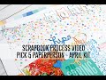 Scrapbook Process VIdeo - P5PP / Pick 5 / PaperPerson