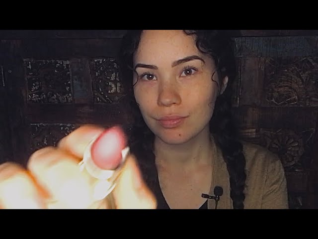 ASMR GIRL BEHIND YOU DOES YOUR MAKEUP IN CLASS 💄💋