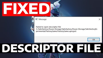 How To Fix Valorant Failed To Open Descriptor File
