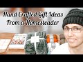 HOMEMADE GIFTS From A Homesteader || Handmade Gift Ideas || Large Family Gift Ideas To Give