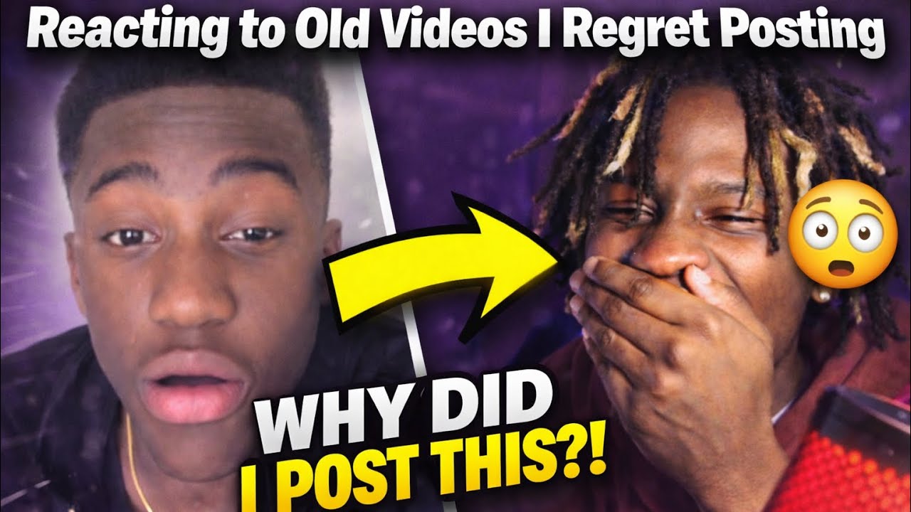 REACTING TO OLD VIDS I REGRET POSTING🤦🏾‍♂️