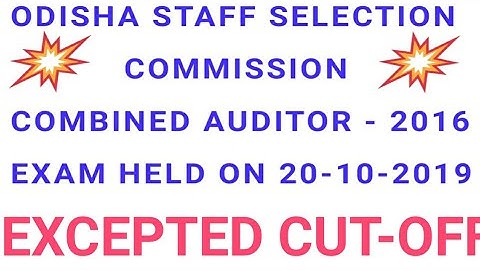 COMBINED AUDITOR EXCEPTED CUTOFF