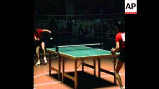 LIB 20-11-71 THE TOURING CHINESE TABLE TENNIS TEAM VISITS ROME