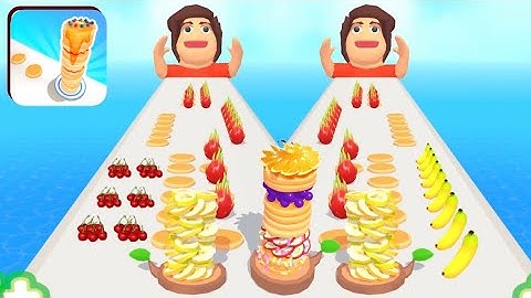 PANCAKE RUN 🥞💕: All Levels Gameplay Walkthrough Android, iOS NEW UPDATE