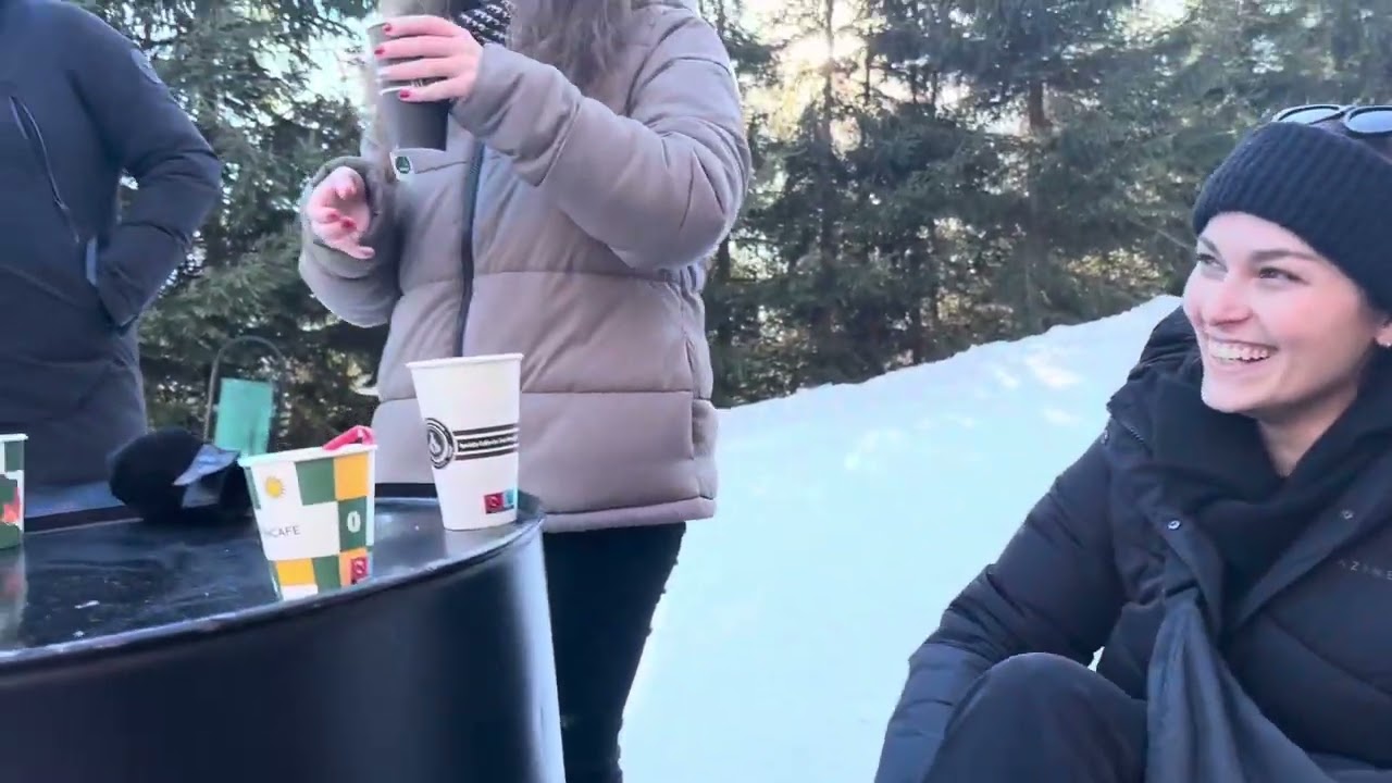 Prima zi din anul 2025 la pârtia de schi din Sovata