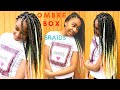 HOW TO : COLOURFUL BOX BRAIDS/ #BRAIDSOFHOPE