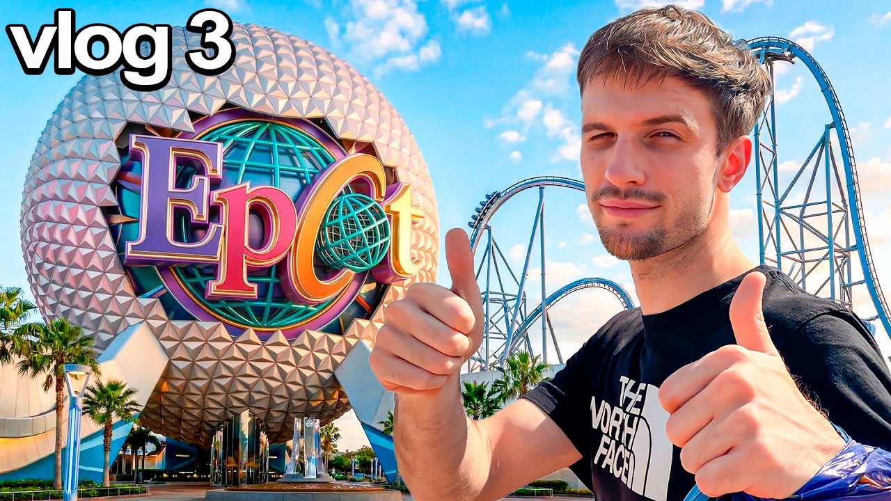 ASÍ ES UN DÍA en UN PARQUE DE DISNEY😅 Vlog #3 - zEkO