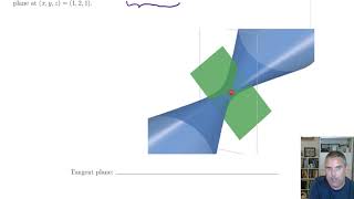 S26 Math 126 Exam 2 Page 1: Acceleration and Tangent Planes