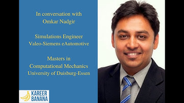 Vlog #3 Know Your Expert: Omkar Nadgir || Computational Mechanics || University of Duisburg Essen
