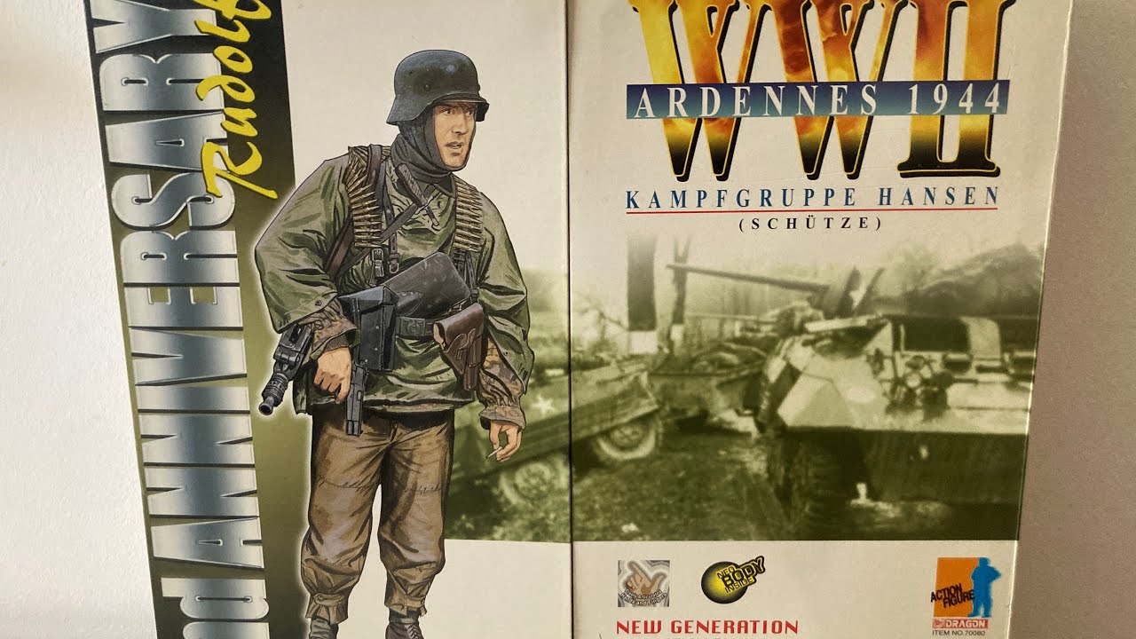 RUDOLF - REF.70080 DRAGON MODELS WWII - 1/6 scale military figure