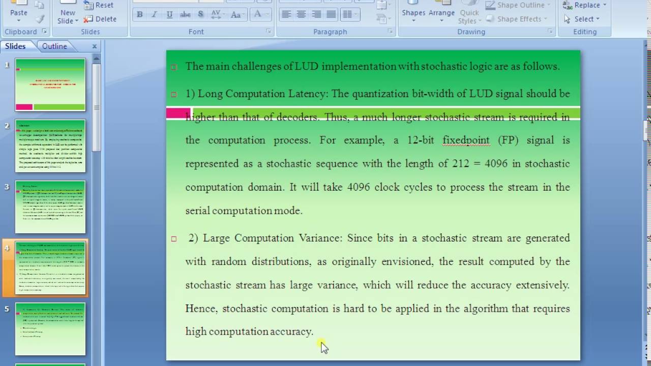 IEEE 2016 VLSI HARDWARE AND ENERGY EFFICIENT STOCHASTIC LU DECOMPOSITION SCHEME FOR MIMO RECEIVERS