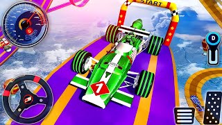 Impossible Formula Jet Car Stunt Extreme Stunt Car Racing Game | Offline Android screenshot 3