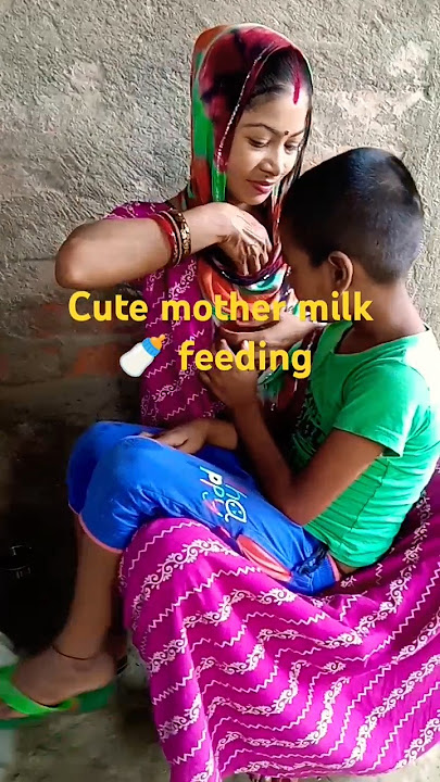 🤱Cute mother feeding #shortsvideo