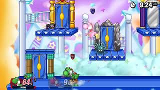 Super Smash Flash 2 Beta v1.4 Free For All - Yoshi Vs Pink #1509