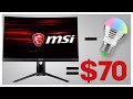 70 ДОЛЛАРОВ ЗА ПОДСВЕТКУ! MSI MAG271CR!