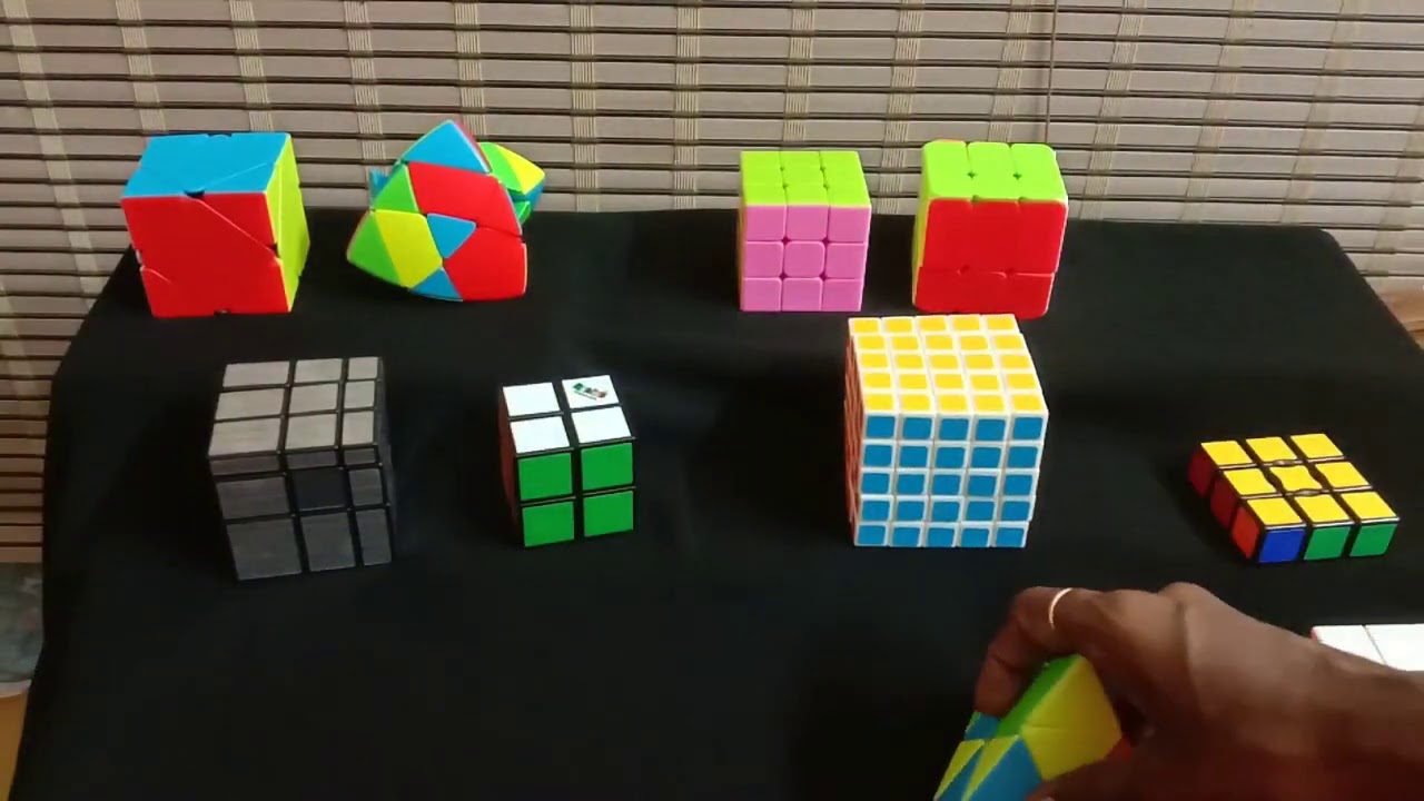 #10 cubes collections 2020 #My Cube 2020 - YouTube
