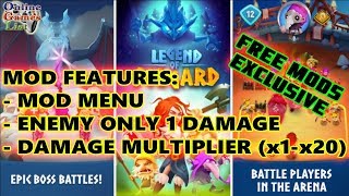 Legend of Sologard MOD APK | Mod Menu | Attack Multiplier | Enemy Only Have 1 Damage | screenshot 3