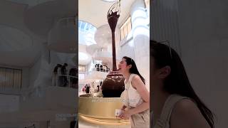 UNLIMITED chocolate tasting? 🥹 Come visit Lindt Home of Chocolate in Switzerland