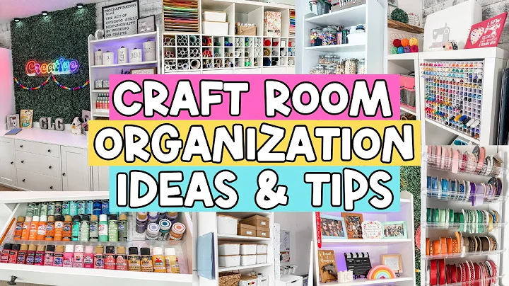 🌟Genius Craft Room Organization & Storage Ideas |  Craft Room Tour 2025