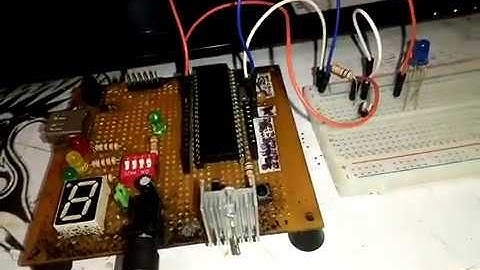 TEMPORIZADOR CON SENSOR INFRARROJO PIC18F4550 | MPLAB LENGUAJE ENSAMBLADOR