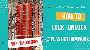 Fast and Easy Plastic Column Formwork System | Quality shuttering Material | +91 829 77 999 00