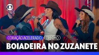 Ana Castela goes to Zuzanete and performs a duet with Agrado & Eduarda | Coração Acelerado | TV G...