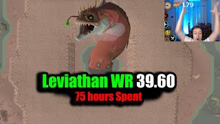 Leviathan World Record 3960 --- 42S Faster Than Old Wr --- Osrs
