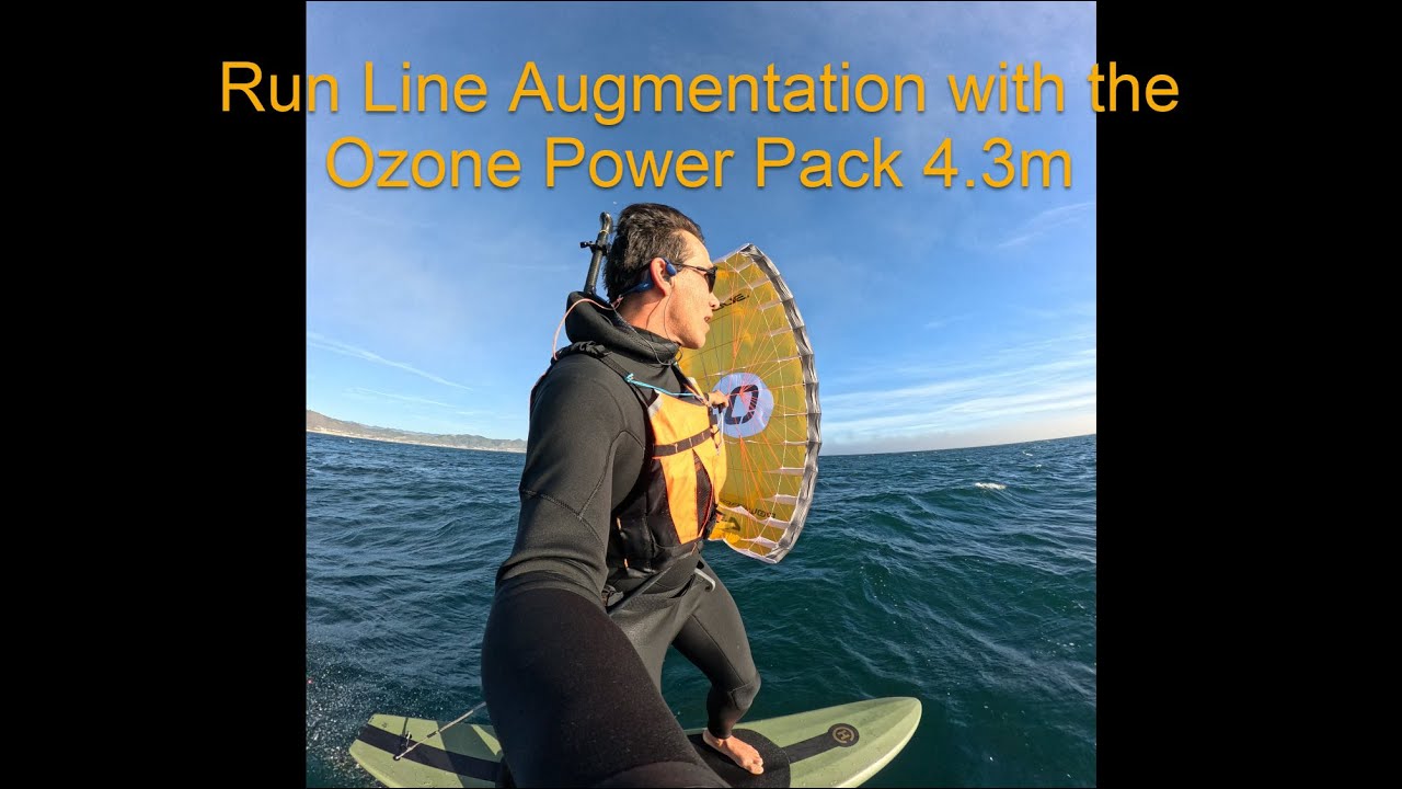 Downwinding on the new Ozone Power Pack